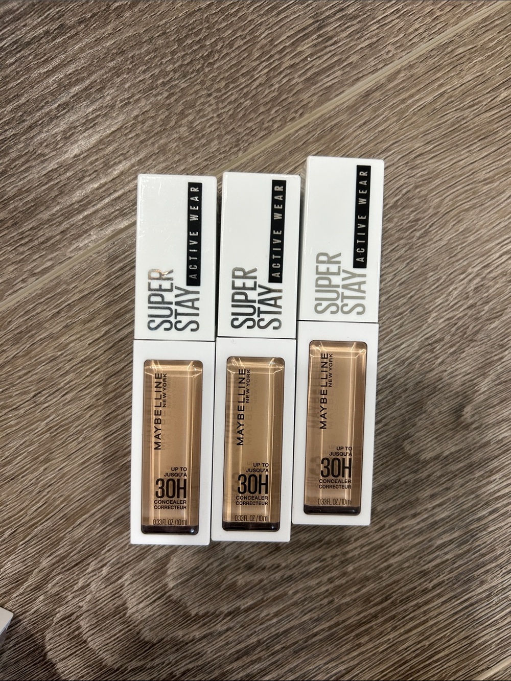 3X Maybelline Super Stay Active Wear Concealer #22 🌸 FIRM PRICE 🌸